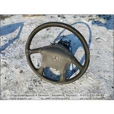 Рулевая колонка с рулевым колесом в сборе (руль) с AirBag (лого Mercedes) FLC